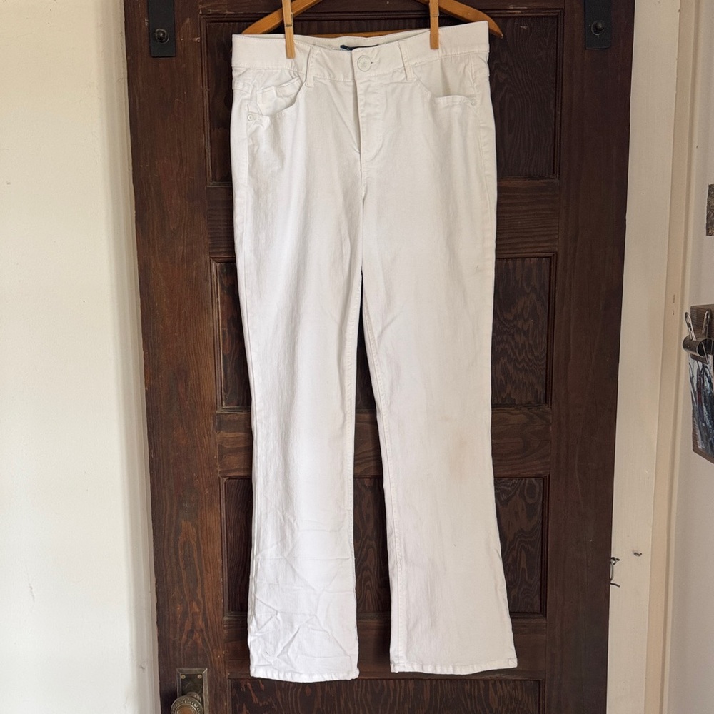 Democracy Crisp White Denim